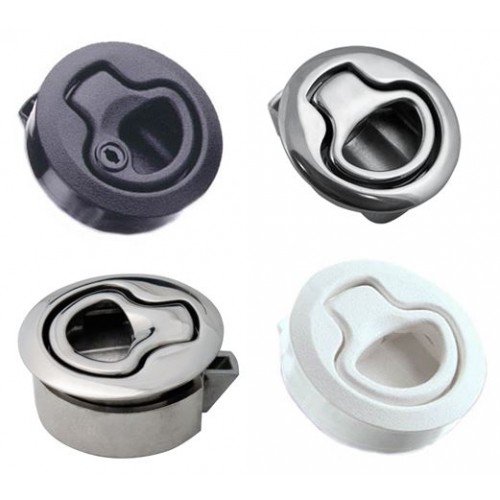 Push-to-Close Flush Latch
